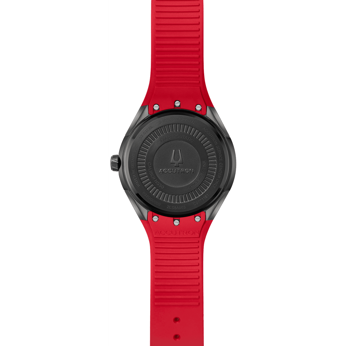 Accutron DNA M BKGRY ST BK Mens Watch 2ES8A003A