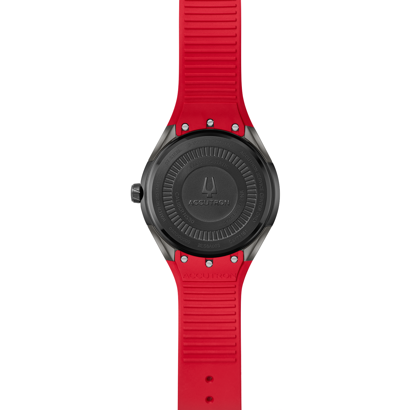 Accutron DNA M BKGRY ST BK Mens Watch 2ES8A003A