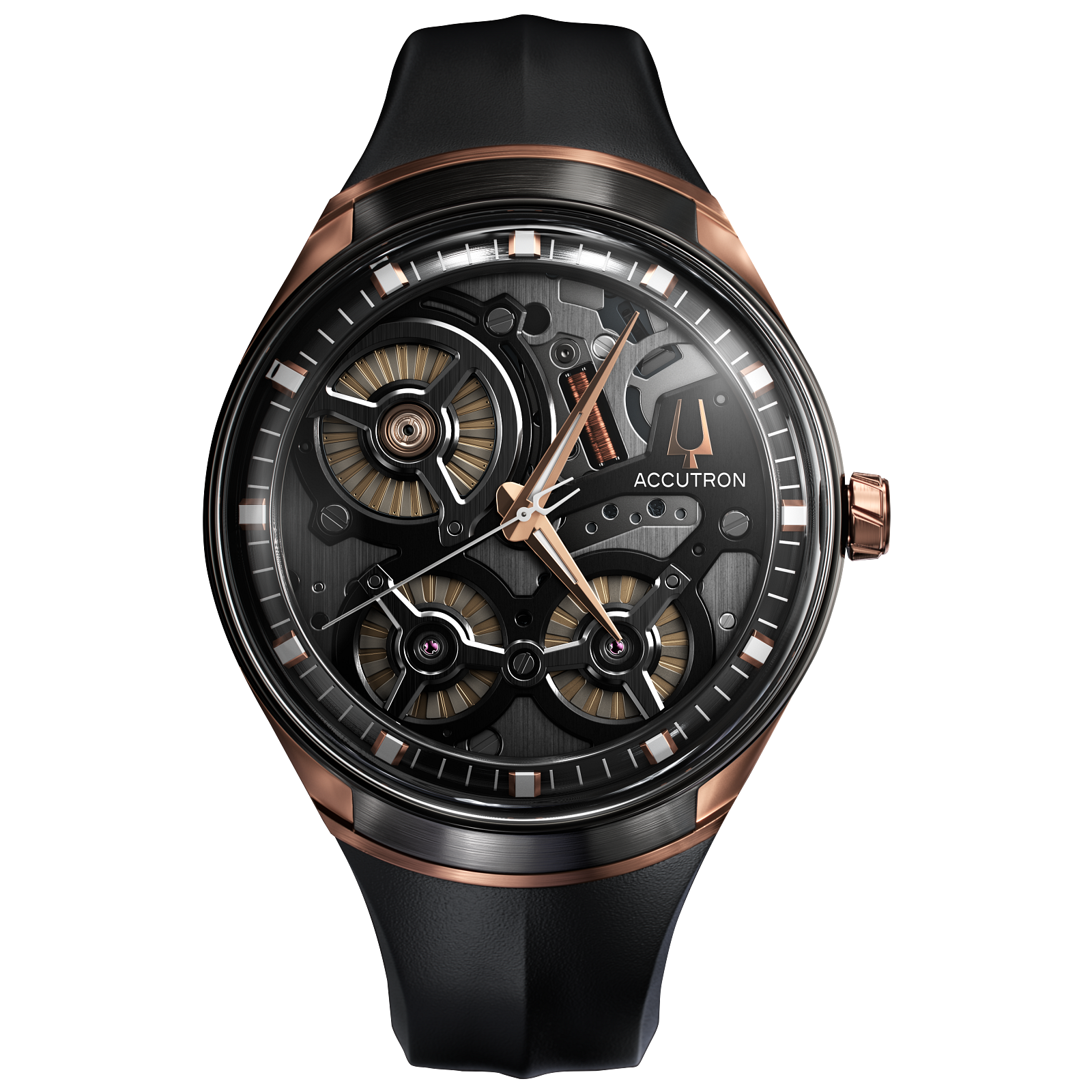 Accutron Stainless Steel Legacy Unisex Watch 2ES8A002
