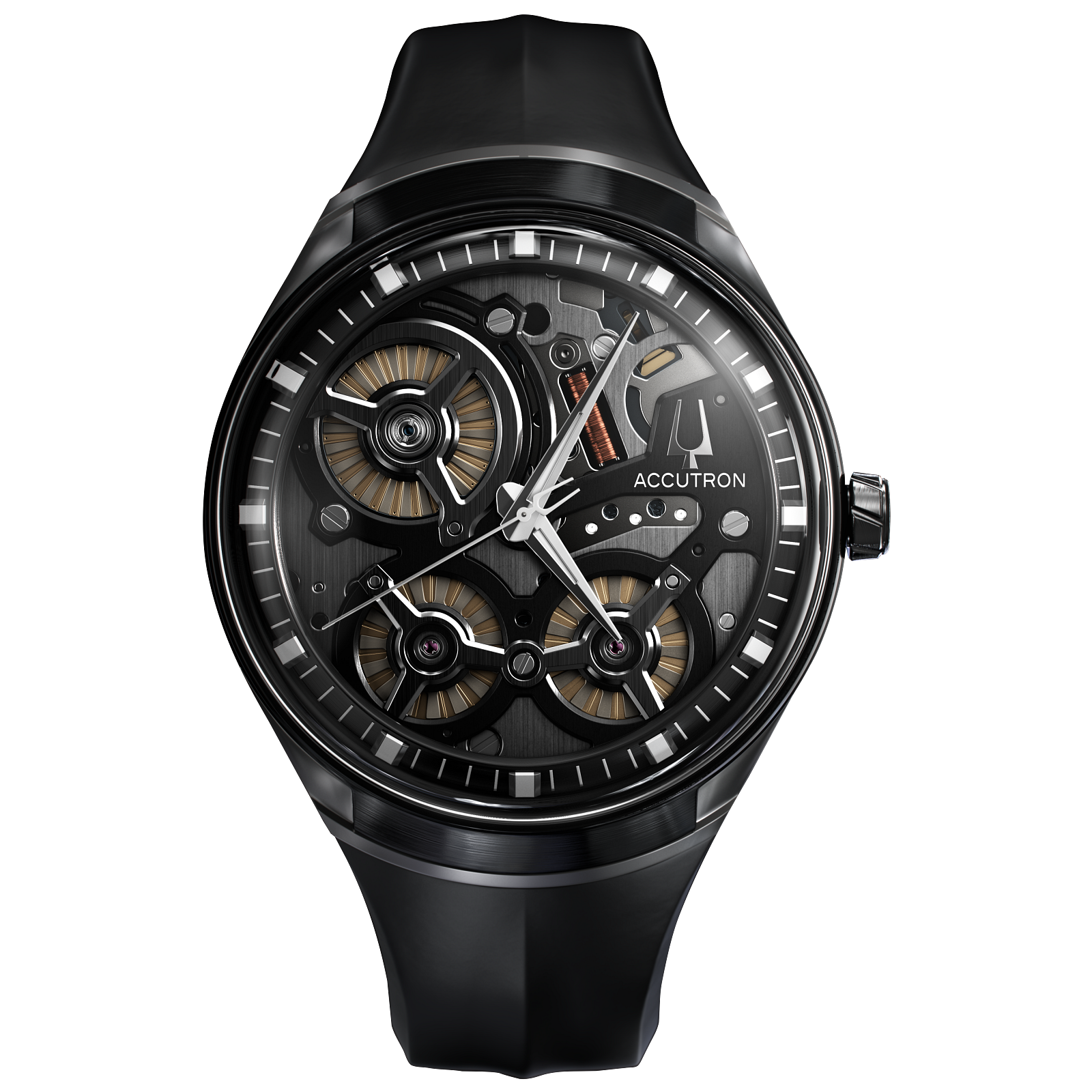 Accutron Stainless Steel Legacy Unisex Watch 2ES8A003