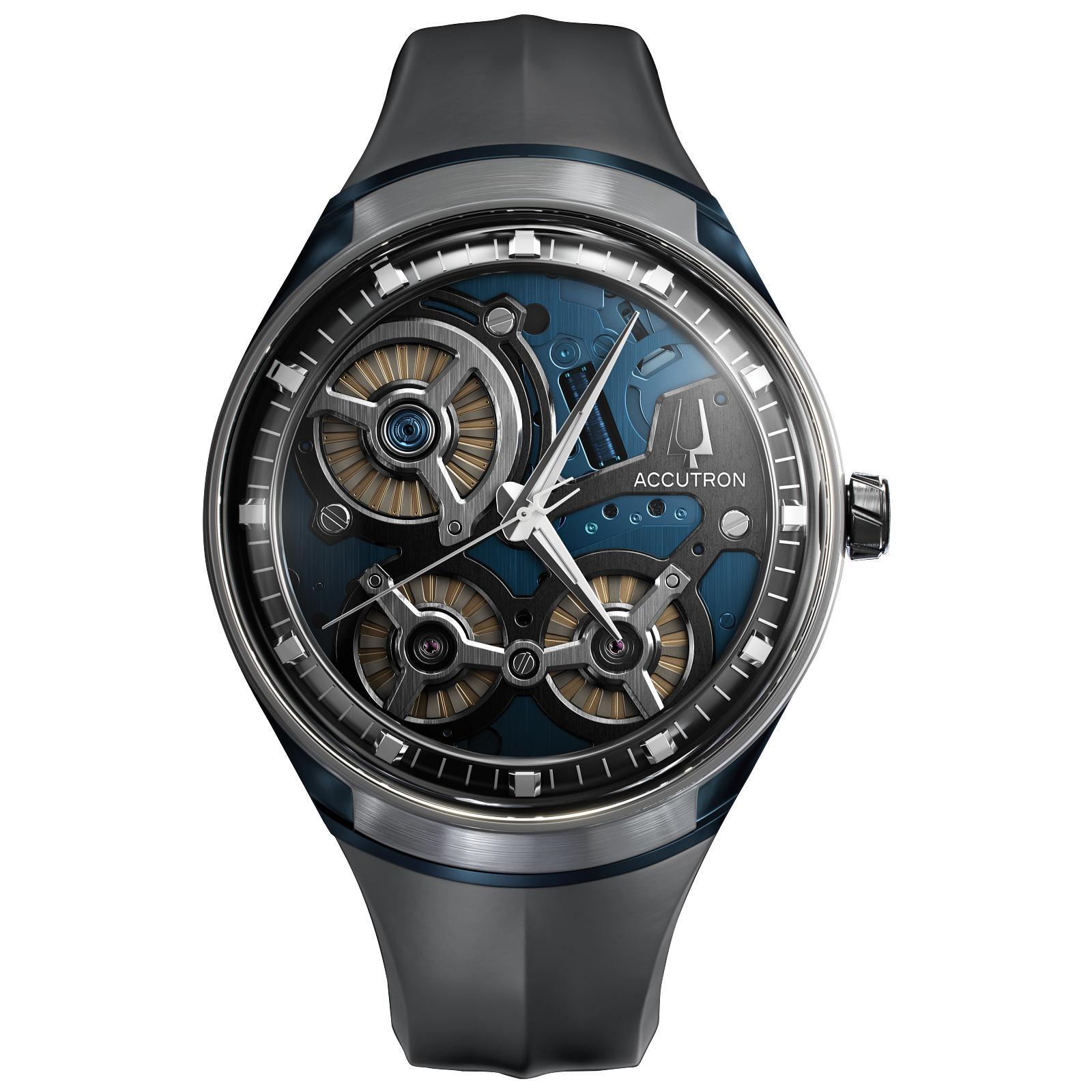 Accutron Stainless Steel Legacy Unisex Watch 2ES8A004