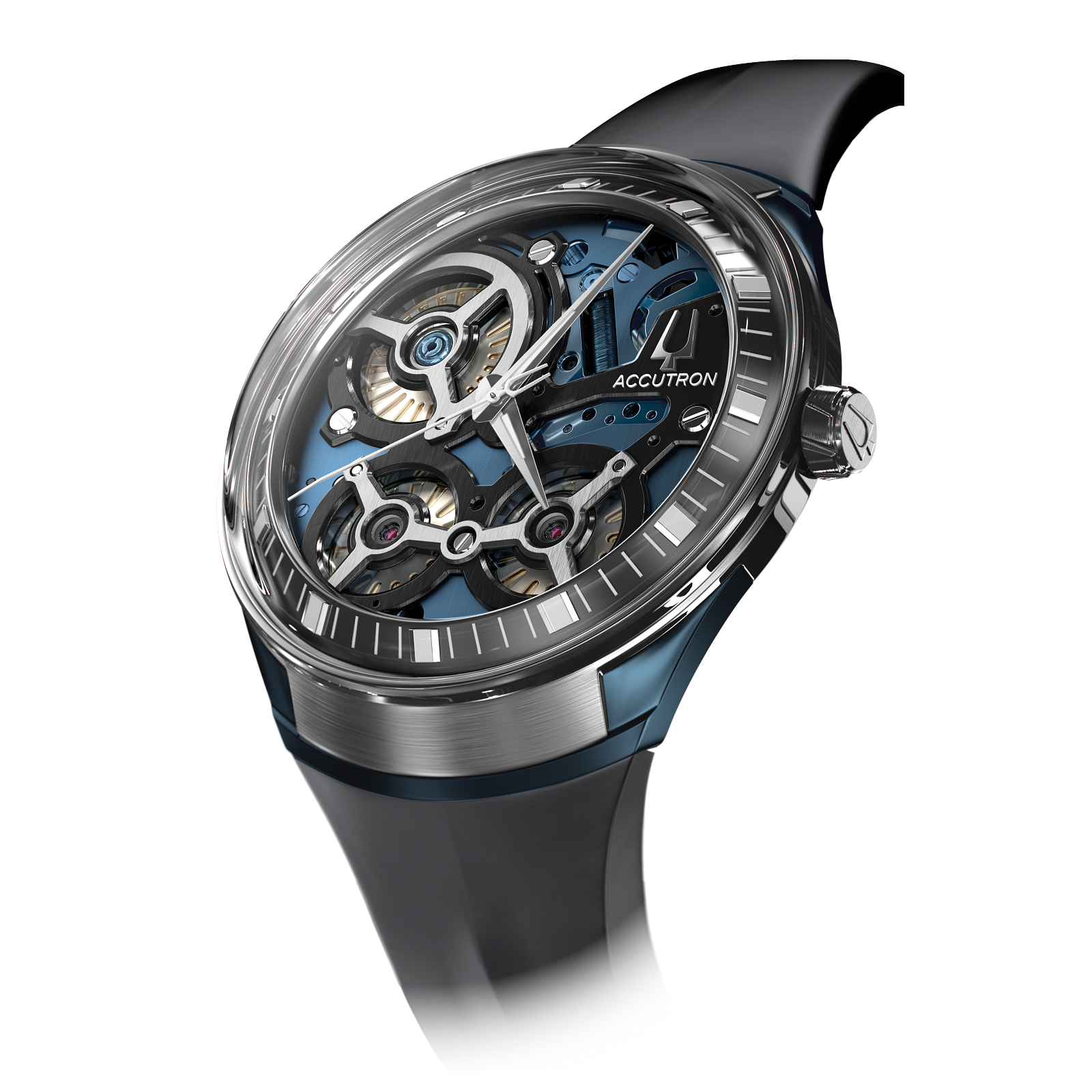 Accutron Stainless Steel Legacy Unisex Watch 2ES8A004