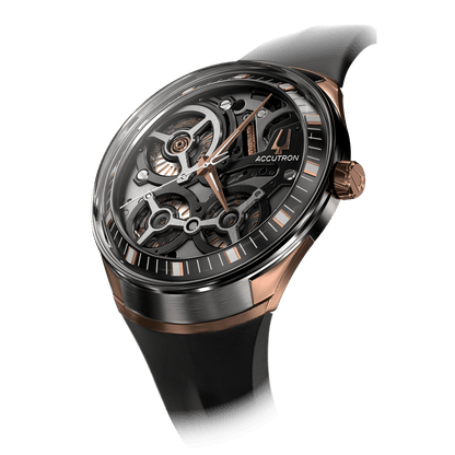 Accutron Stainless Steel Legacy Unisex Watch 2ES8A002