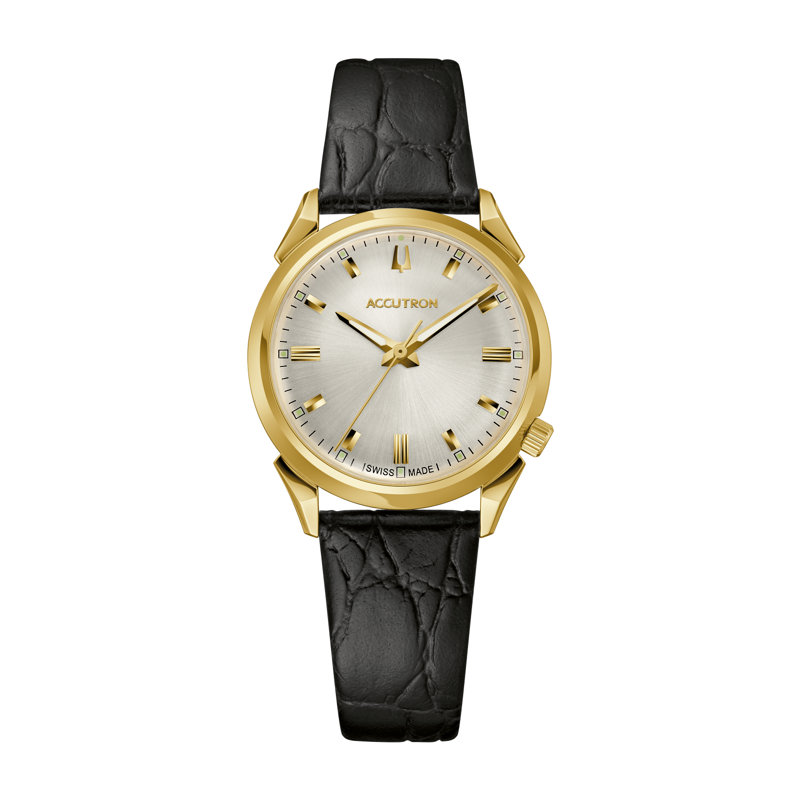 Accutron Stainless Steel Electrostatic Mens Watch 2SW7A004