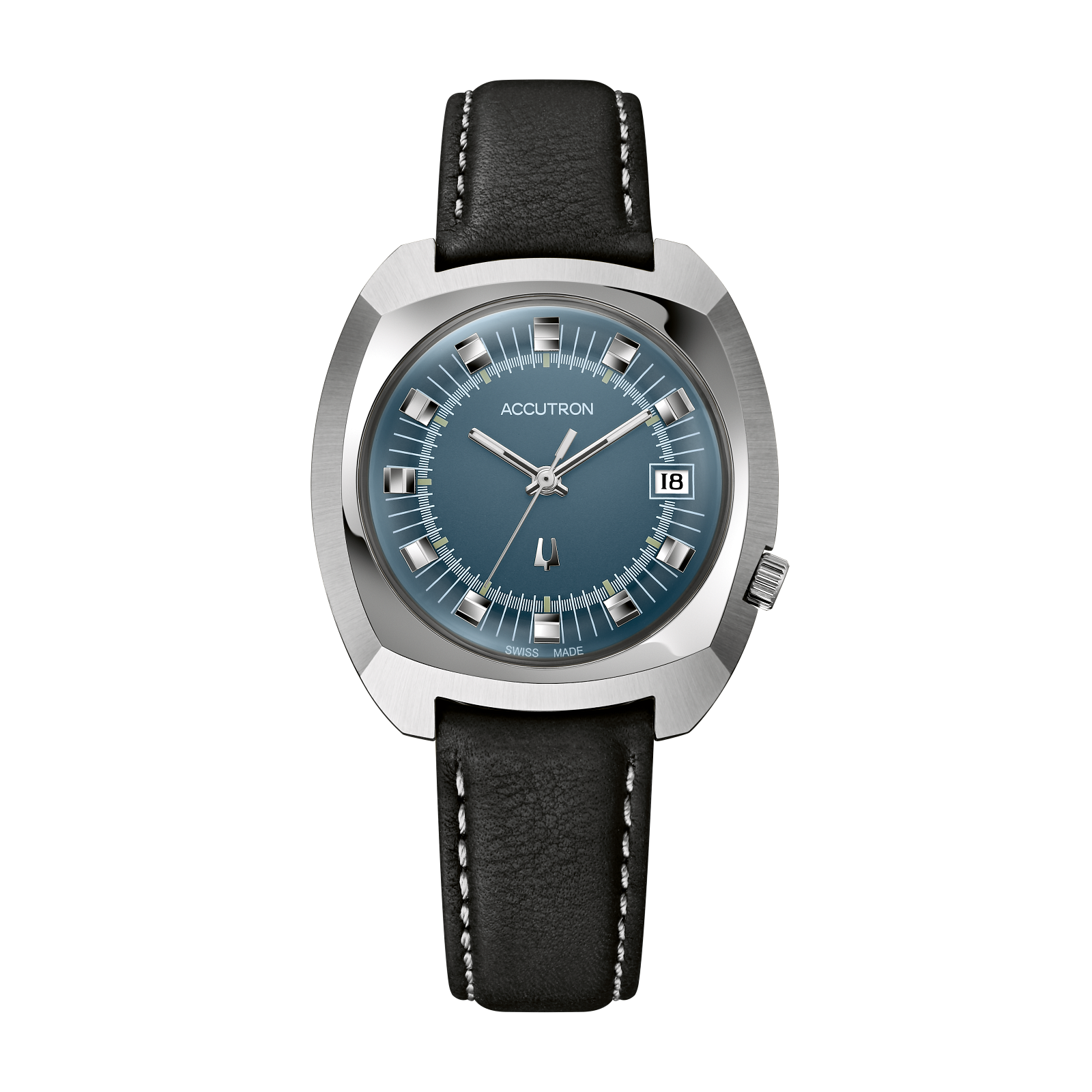 Accutron Stainless Steel Legacy Unisex Watch 2SW6B002