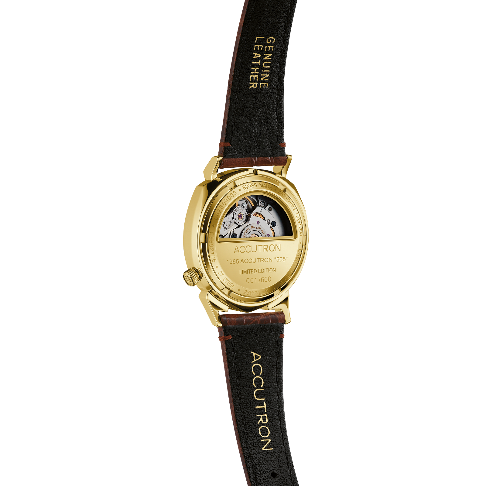 Accutron Stainless Steel Electrostatic Mens Watch 2SW7A003