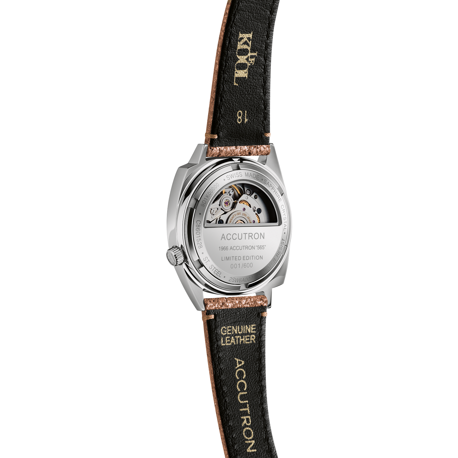 Accutron Stainless Steel Legacy Unisex Watch 2SW6A002LK