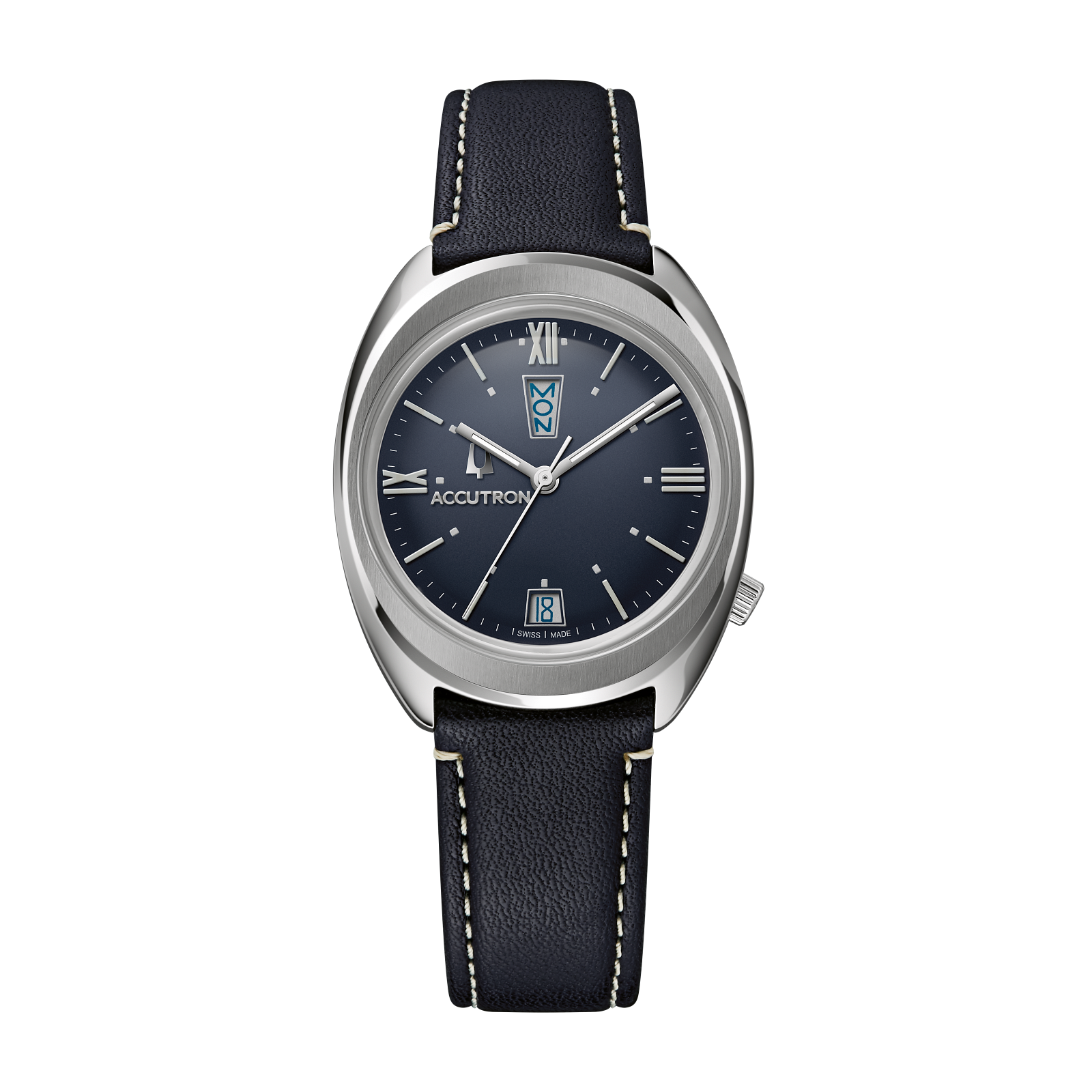 Accutron Stainless Steel Legacy Unisex Watch 2SW6C001