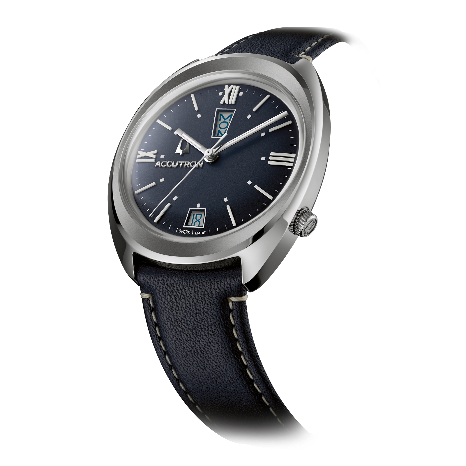 Accutron Stainless Steel Legacy Unisex Watch 2SW6C001