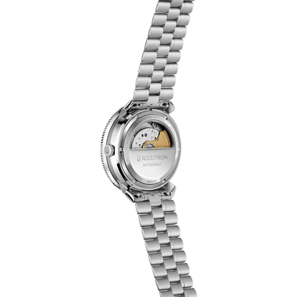 Accutron Stainless Steel Electrostatic Mens Watch 26B205