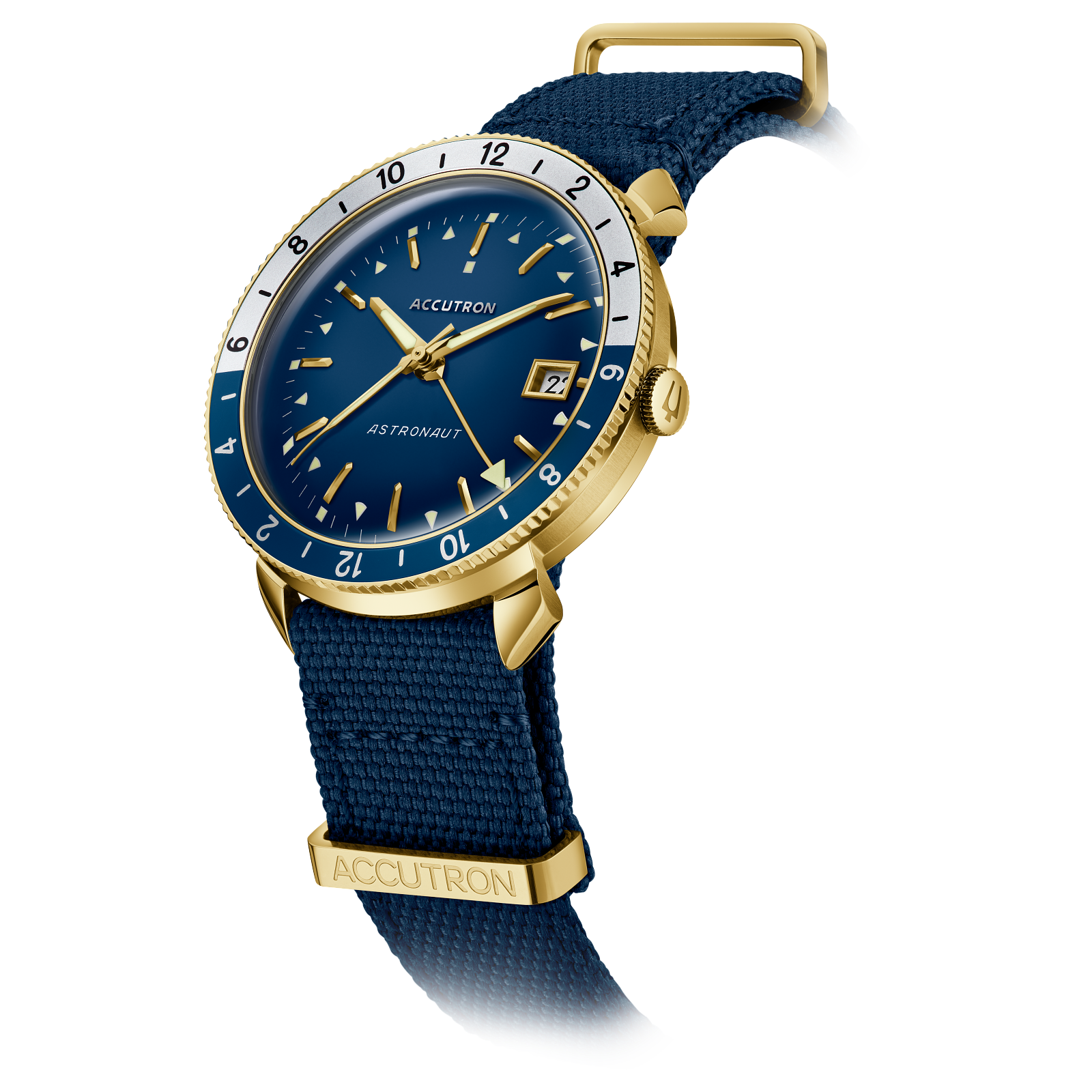 Accutron Stainless Steel Electrostatic Mens Watch 27B202