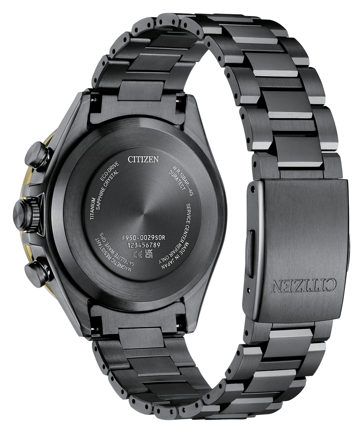 Citizen Attesa Light in Black CC4078-51E
