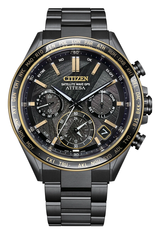 Citizen Attesa Light in Black CC4078-51E