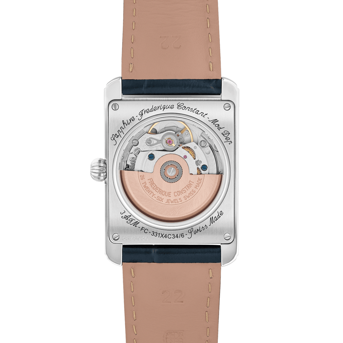 Frederique Constant Classics Carrée Moonphase Automatic FC-333N4C6