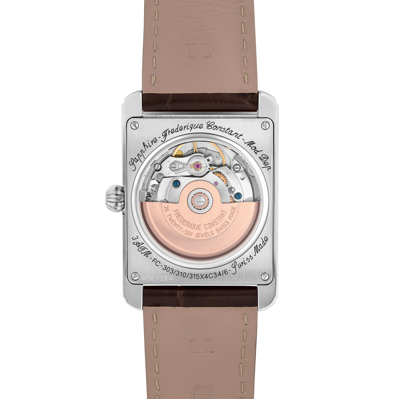 Frederique Constant Classic  Carrée Small Seconds FC-303SAL4C6
