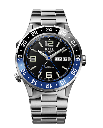Ball Roadmaster Marine GMT (40mm) Watch DG3000A-S1CJ-BK