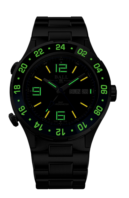 Ball Roadmaster Marine GMT (40mm) Watch DG3000A-S1CJ-BK