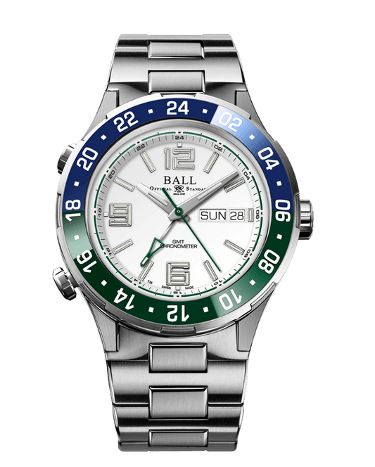 Ball Roadmaster Marine GMT (40mm) Watch DG3030B-S9CJ-WH