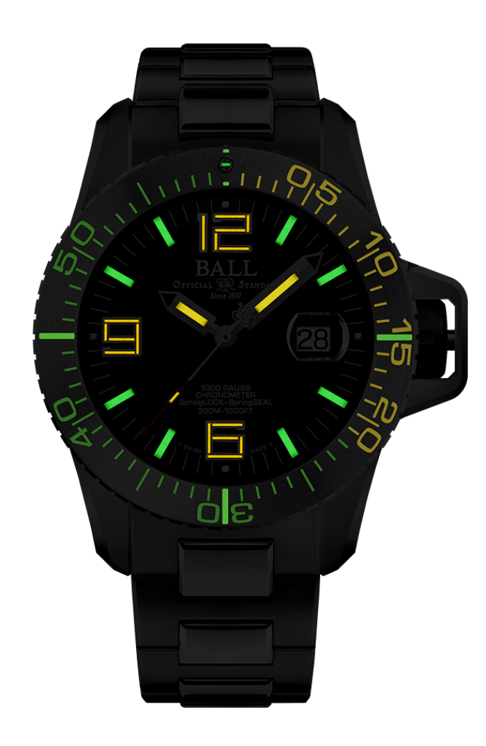 Ball Engineer Hydrocarbon EOD (42mm) Watch DM3200A-S1C-BK