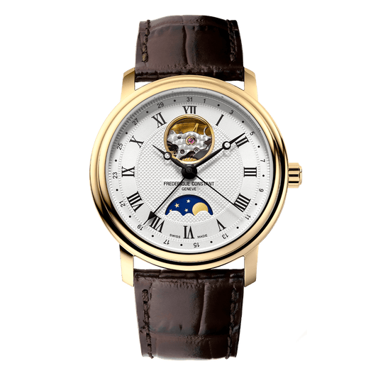 Heart Beat Moonphase Date FC-335MC4P5