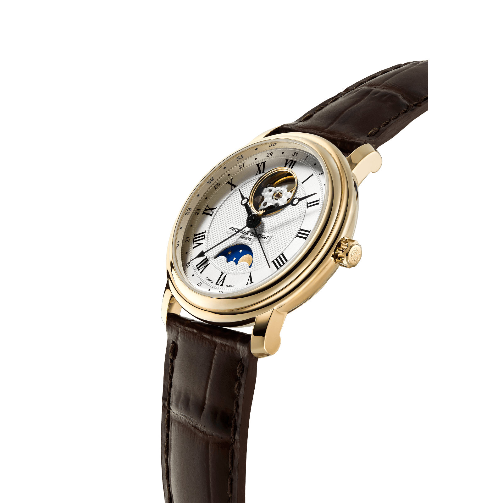 Heart Beat Moonphase Date FC-335MC4P5