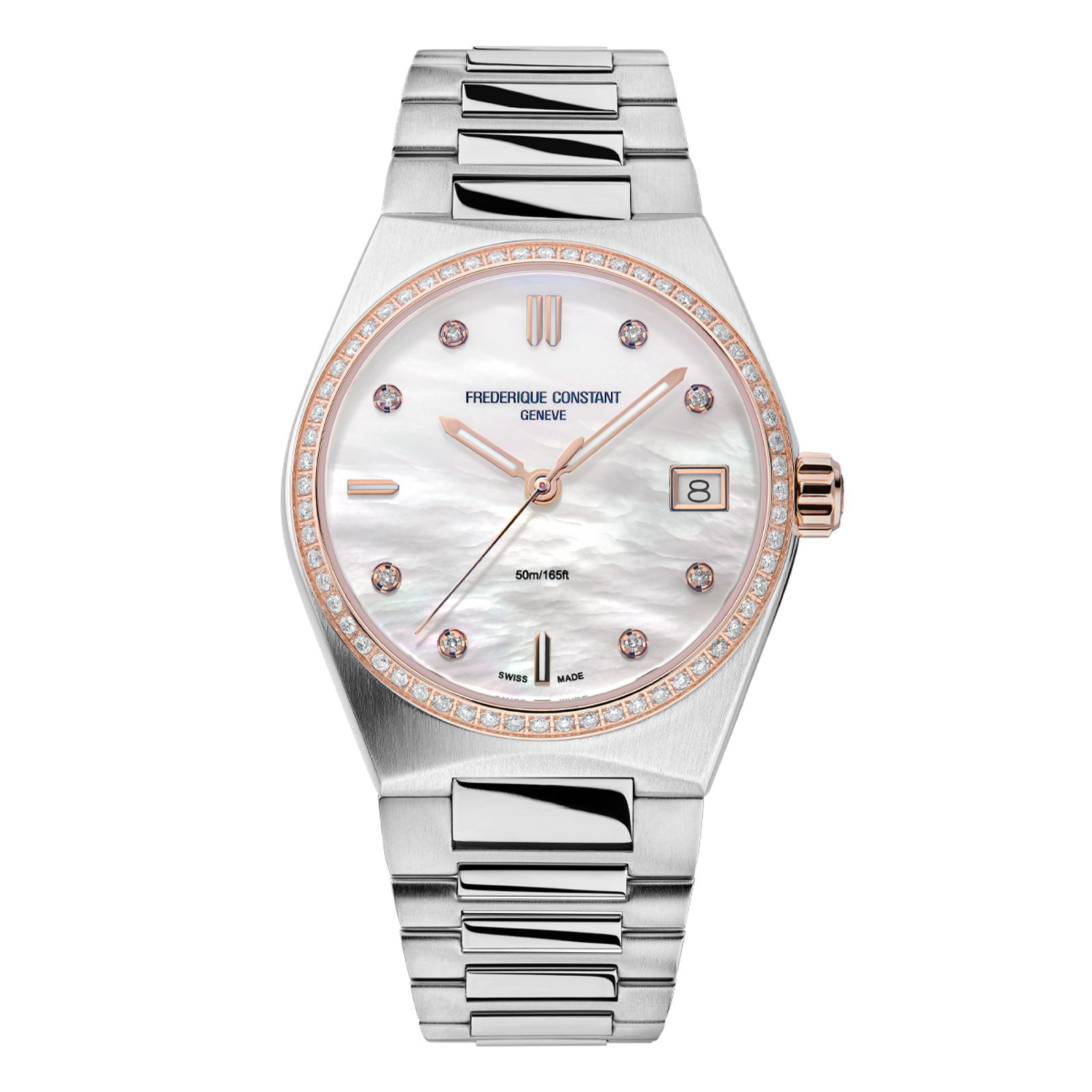 Ladies Quartz FC-240MPWD2NHD2B-SS