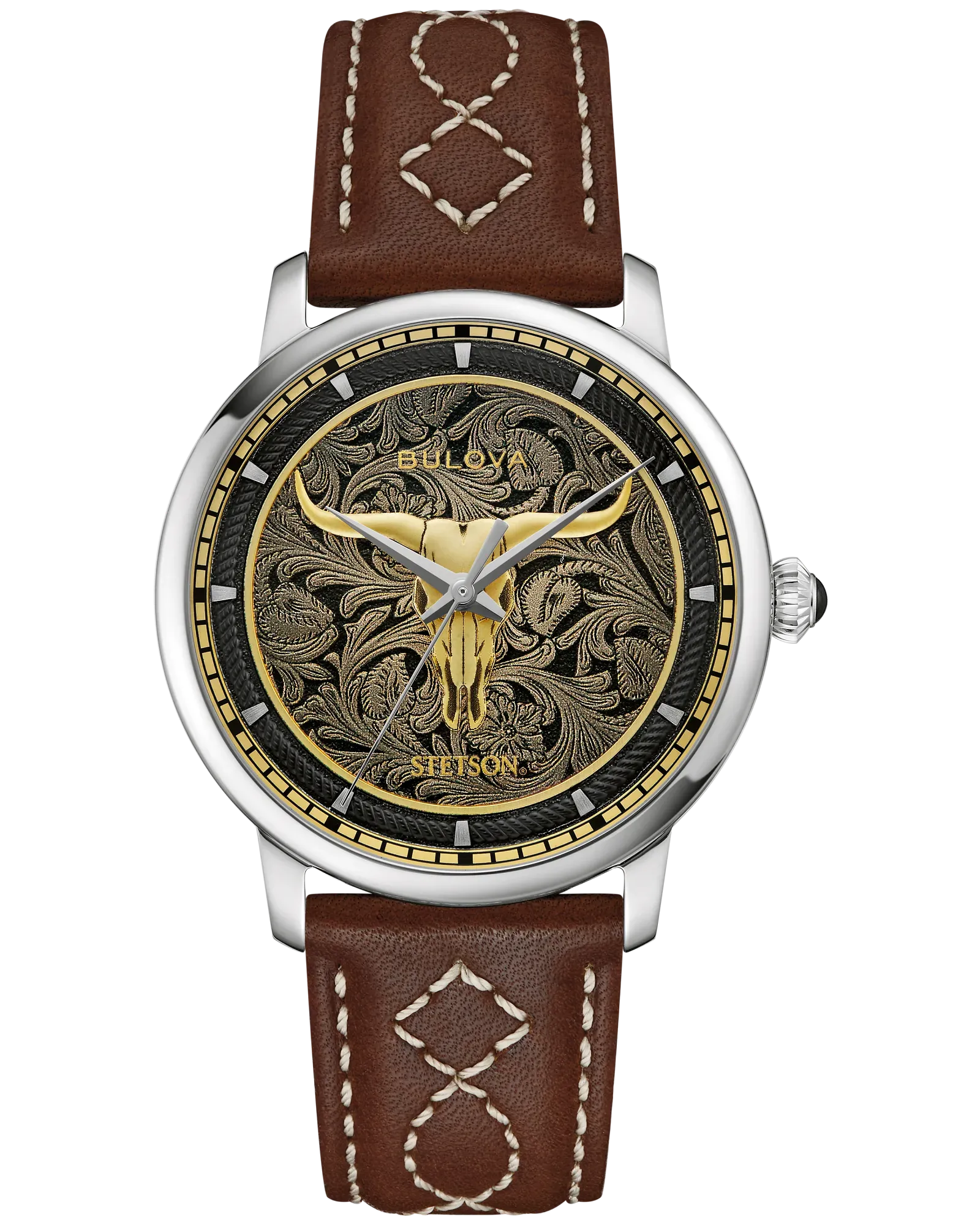 Bulova Longhorn Bulova X Stetson Watch 96A334