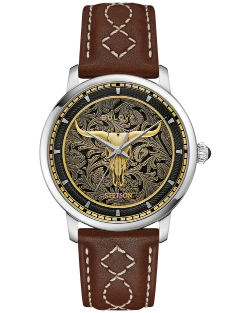 Bulova Longhorn Bulova X Stetson Watch 96A334