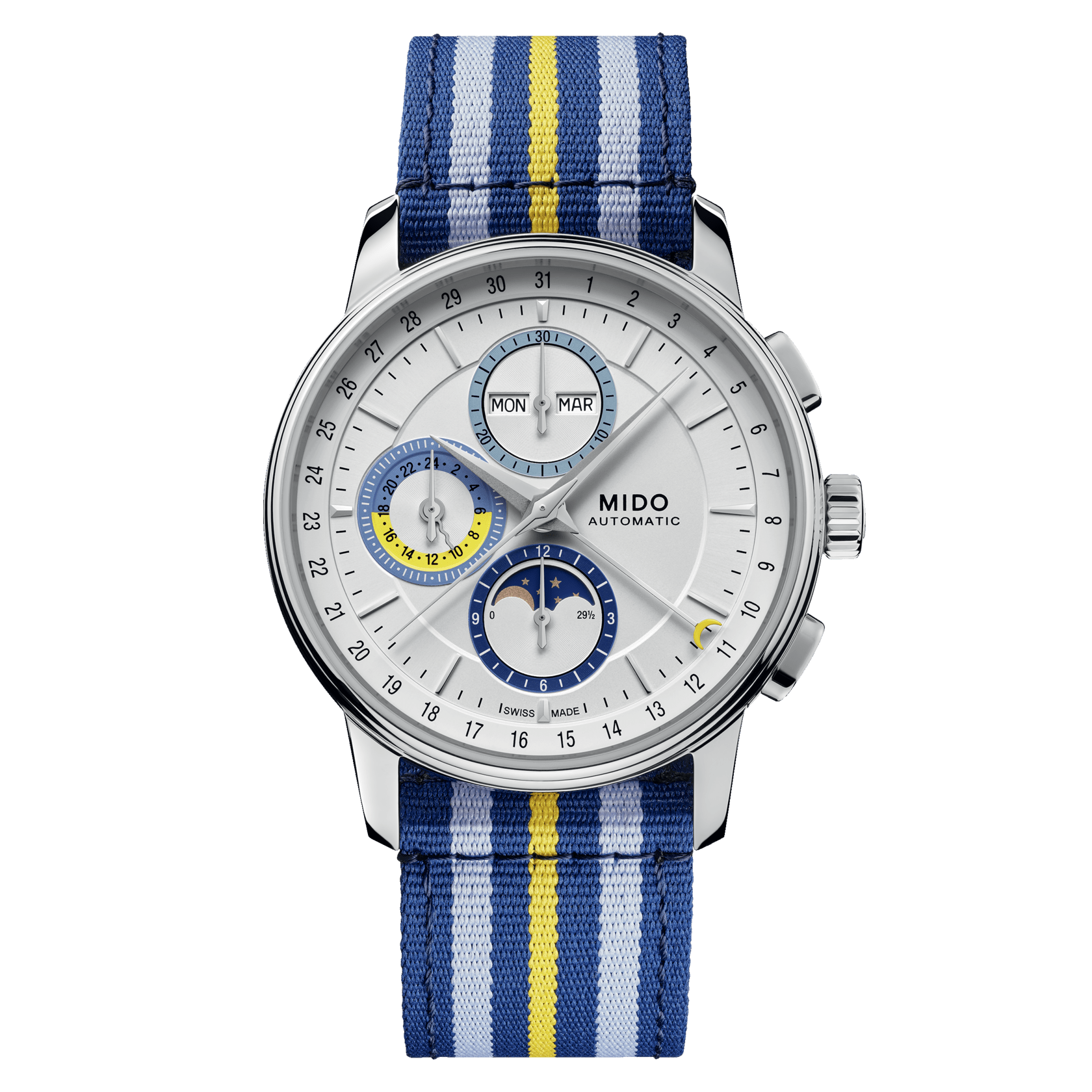 Baroncelli Chronograph Moonphase M027.625.17.031.00