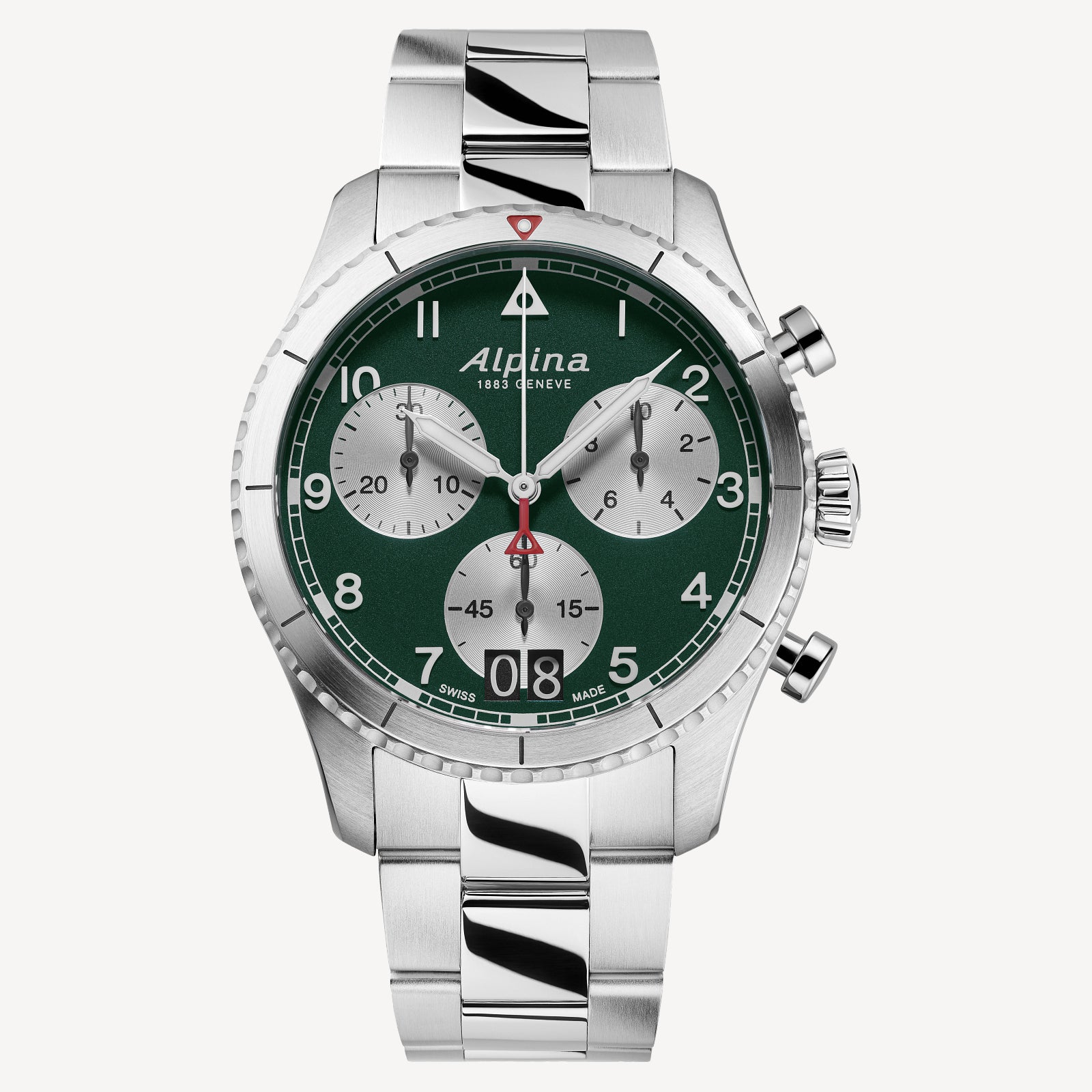Pilot Chronograph Big Date Watch AL-372GRS4S26B