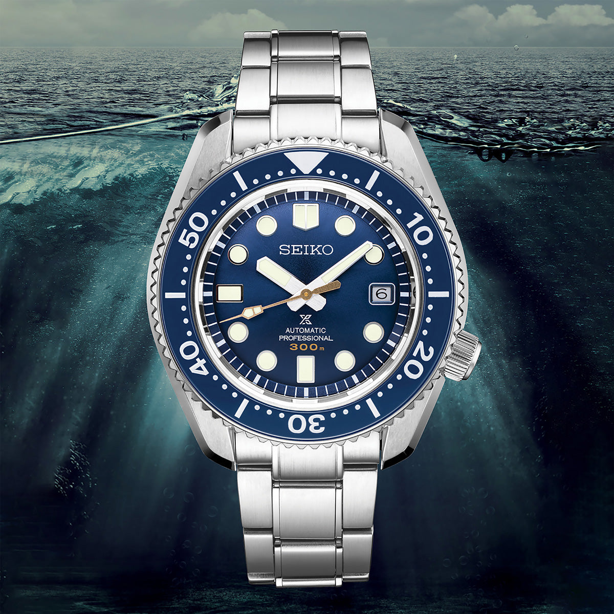 SEIKO LUXE PROSPEX 1968 HERITAGE DIVER'S WATCH SLA023