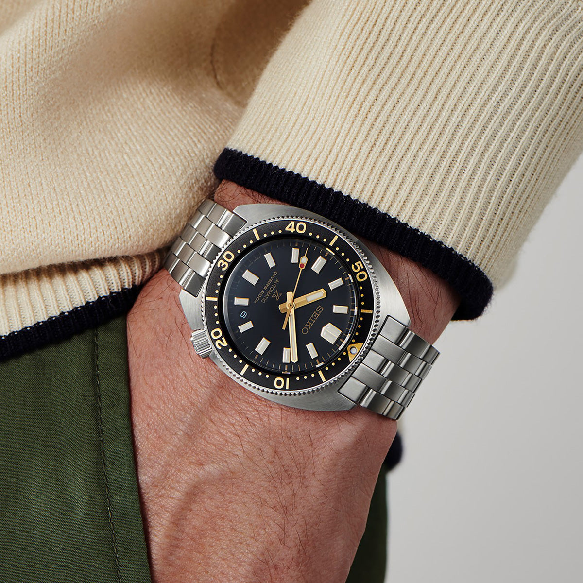 SEIKO LUXE PROSPEX AUTOMATIC DIVER'S WATCH SPB315