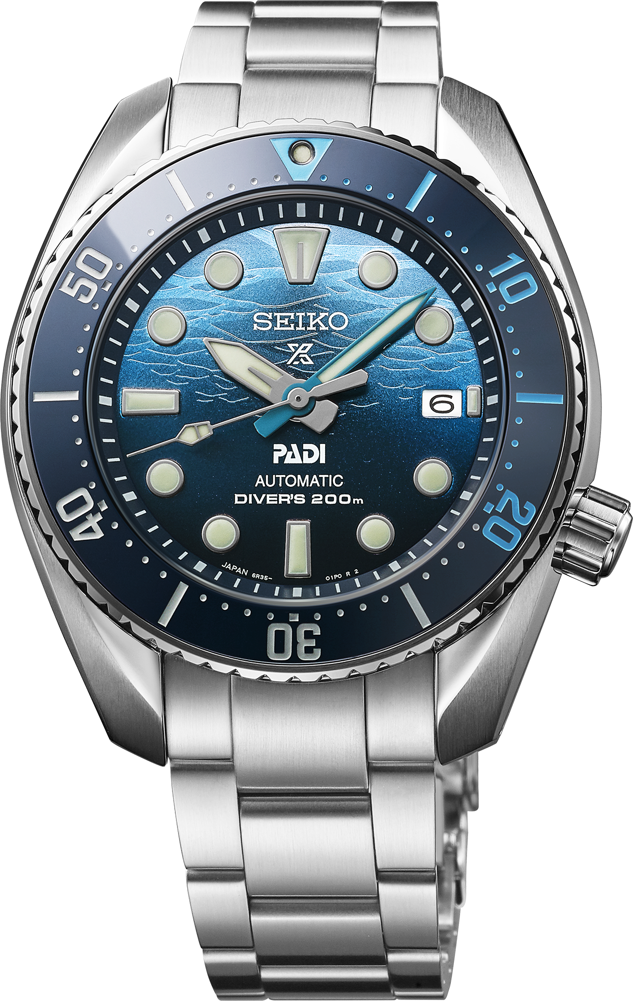 SEIKO LUXE PROSPEX AUTOMATIC DIVER SPB375