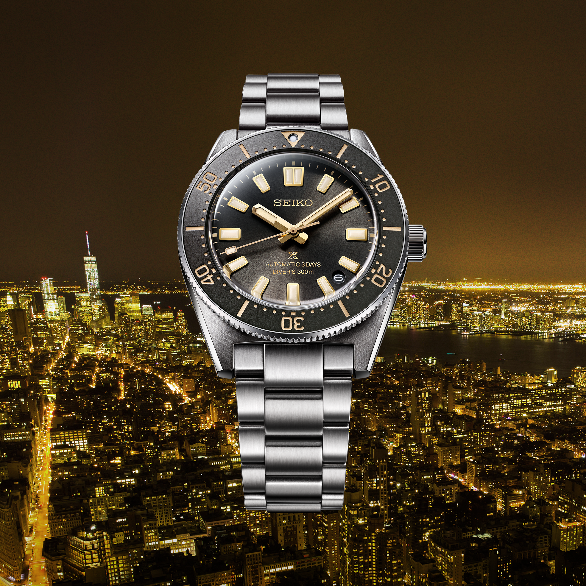 SEIKO LUXE SEIKO BRAND 100TH ANNIVERSARY 1965 HERITAGE DIVER'S SPECIAL EDITION SPB455