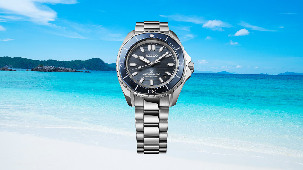 SEIKO LUXE PROSPEX AUTOMATIC DIVER'S WATCH SPB483