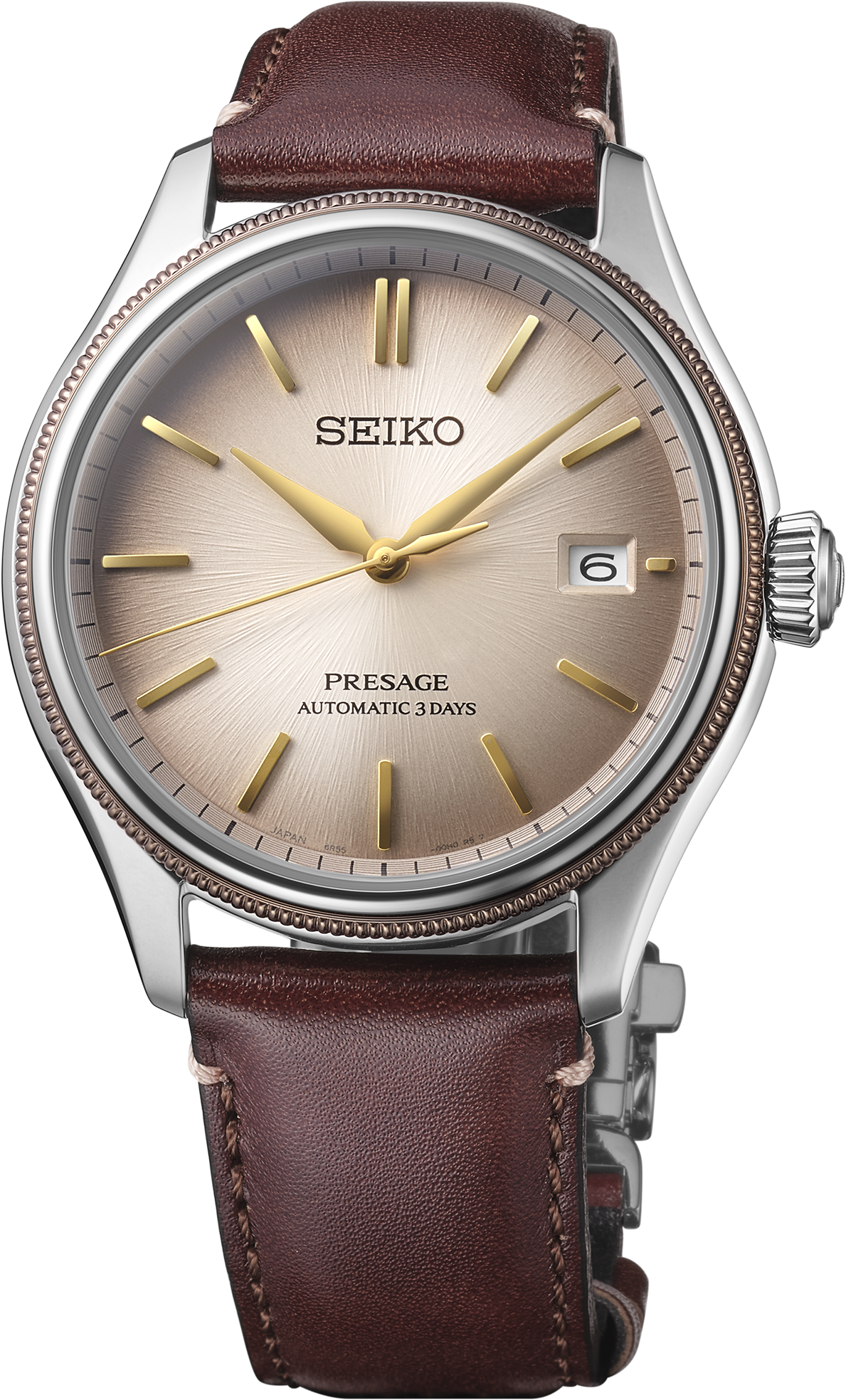 PRESAGE CLASSIC SERIES UPCYCLED LEATHER STRAP LIMITED EDITION SPB529