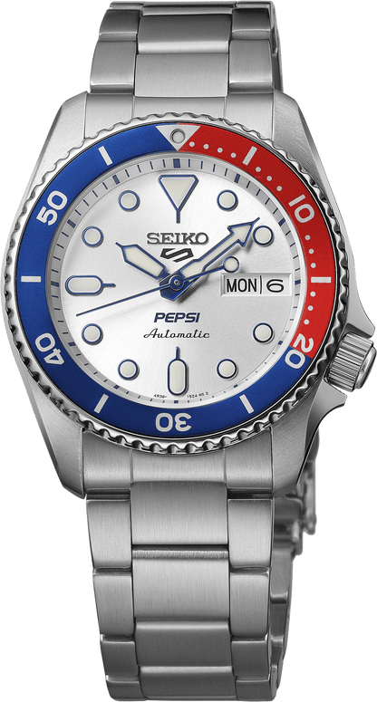 Seiko 5 Sports x Pepsi® Limited Edition Watch SRPL99