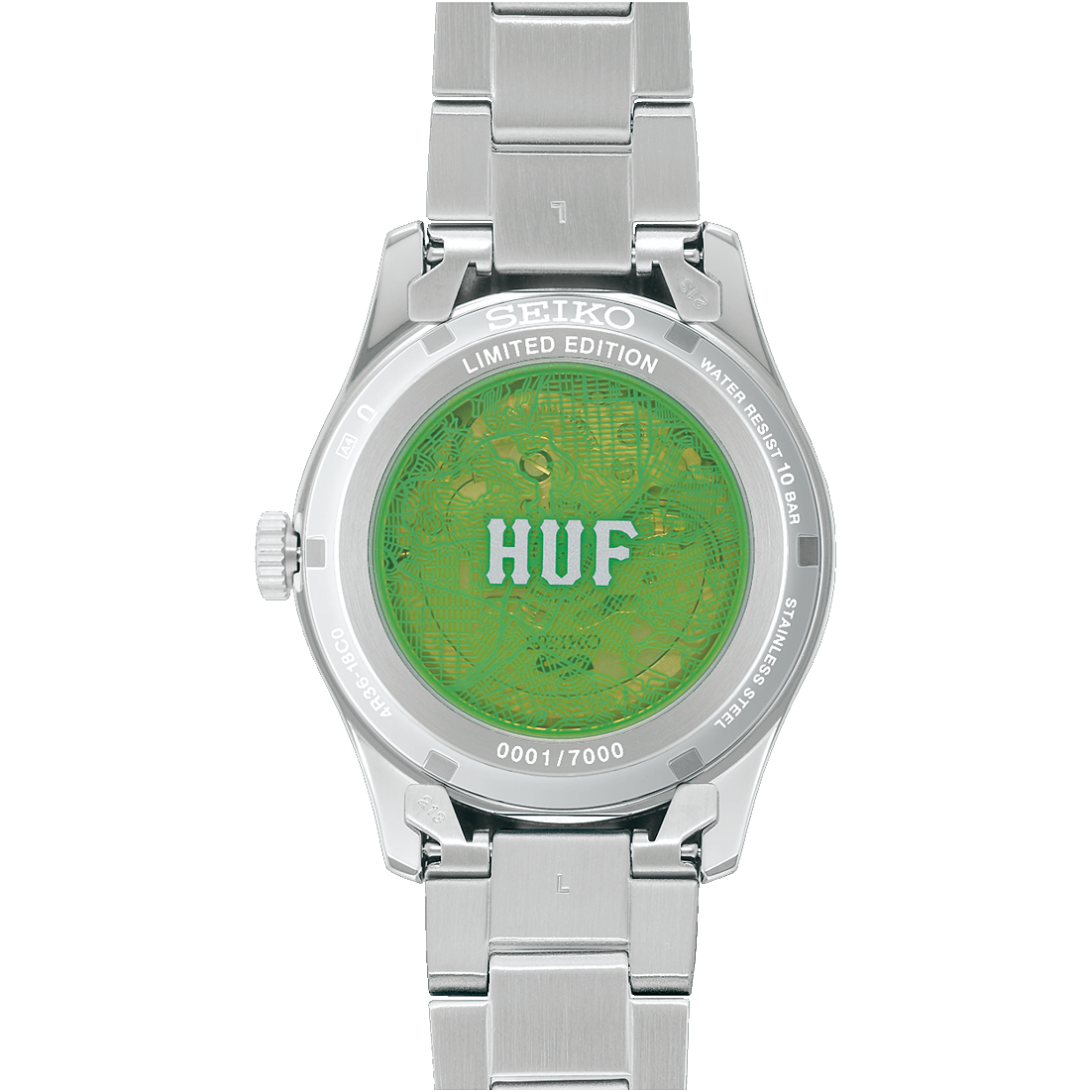 Seiko 5 Sports HUF Limited Edition Watch SRPM09