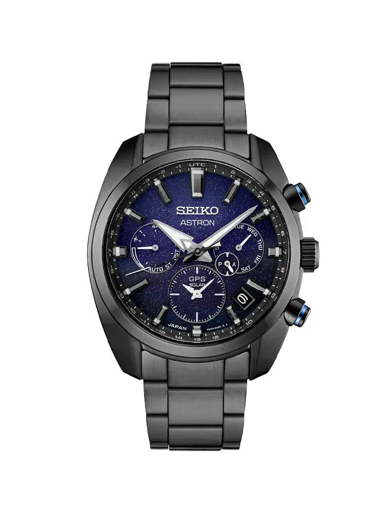 Seiko Astron Blue Nebula GPS Solar Stainless Steel