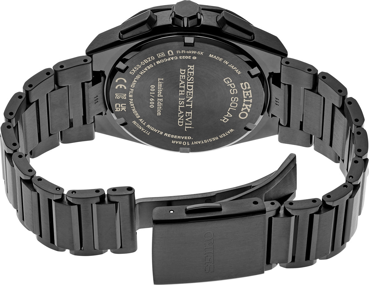 SEIKO LUXE ASTRON RESIDENT EVIL DEATH ISLAND LIMITED EDITION SSH129