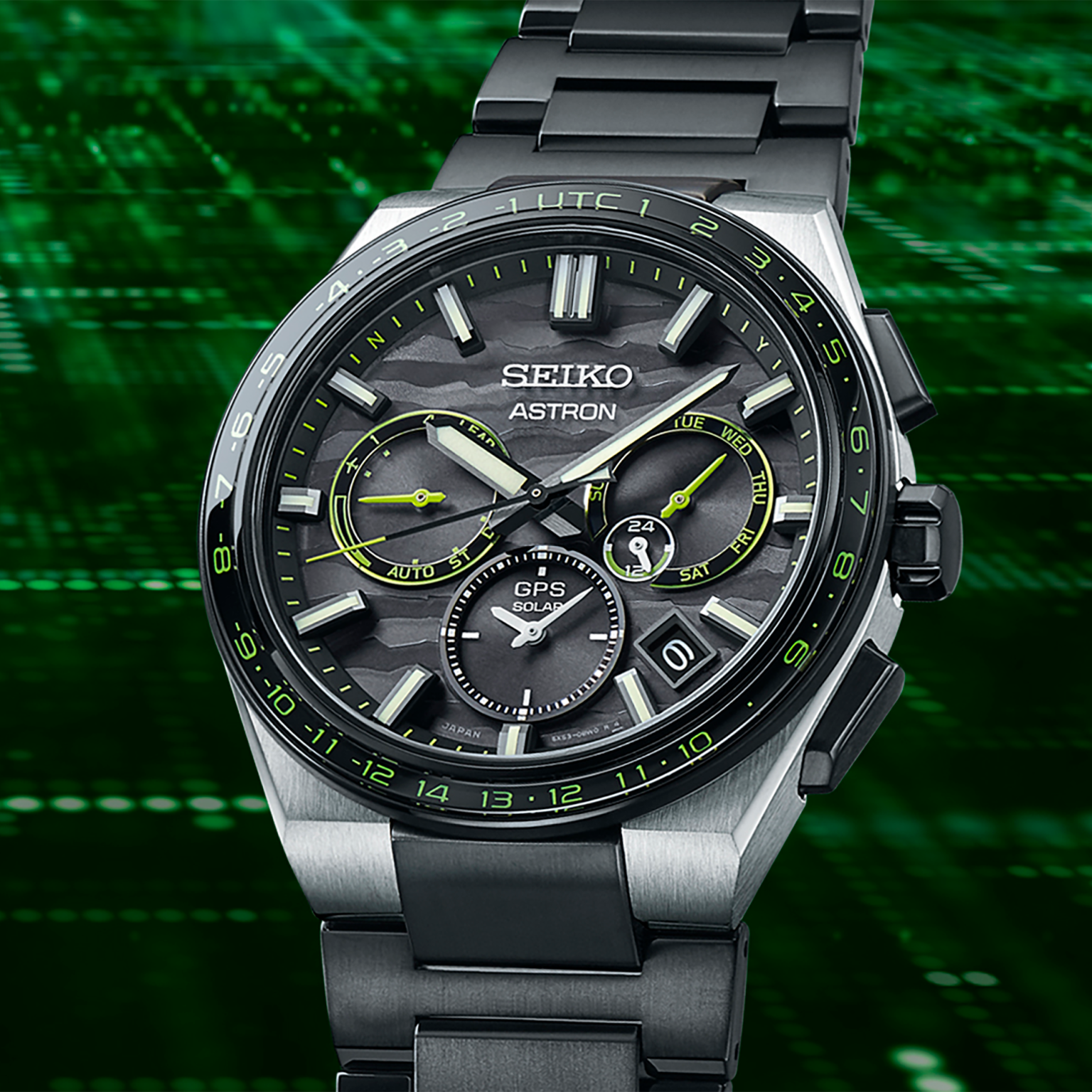 Seiko Astron Solar Gps SSH139