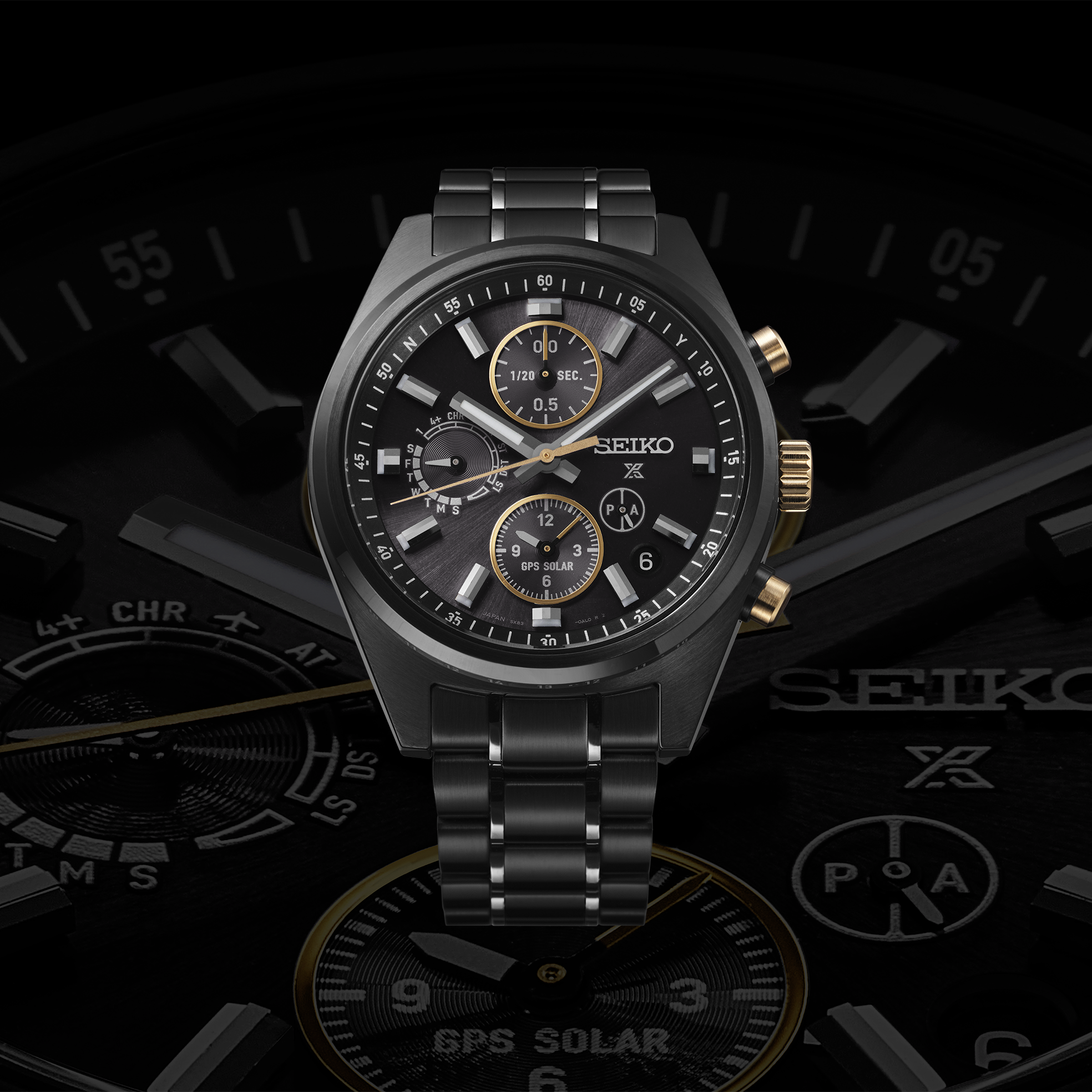 SEIKO LUXE SEIKO BRAND 100TH ANNIVERSARY  SPEEDTIMER LIMITED EDITION SSH169