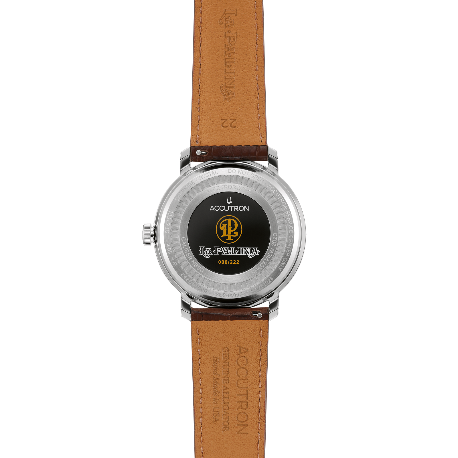 Accutron Stainless Steel Legacy Unisex Watch 2ES6A007
