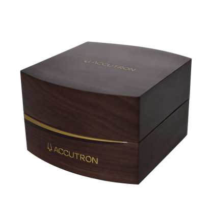 Accutron 18 Karat Gold Electrostatic Mens Watch 2ES6A004