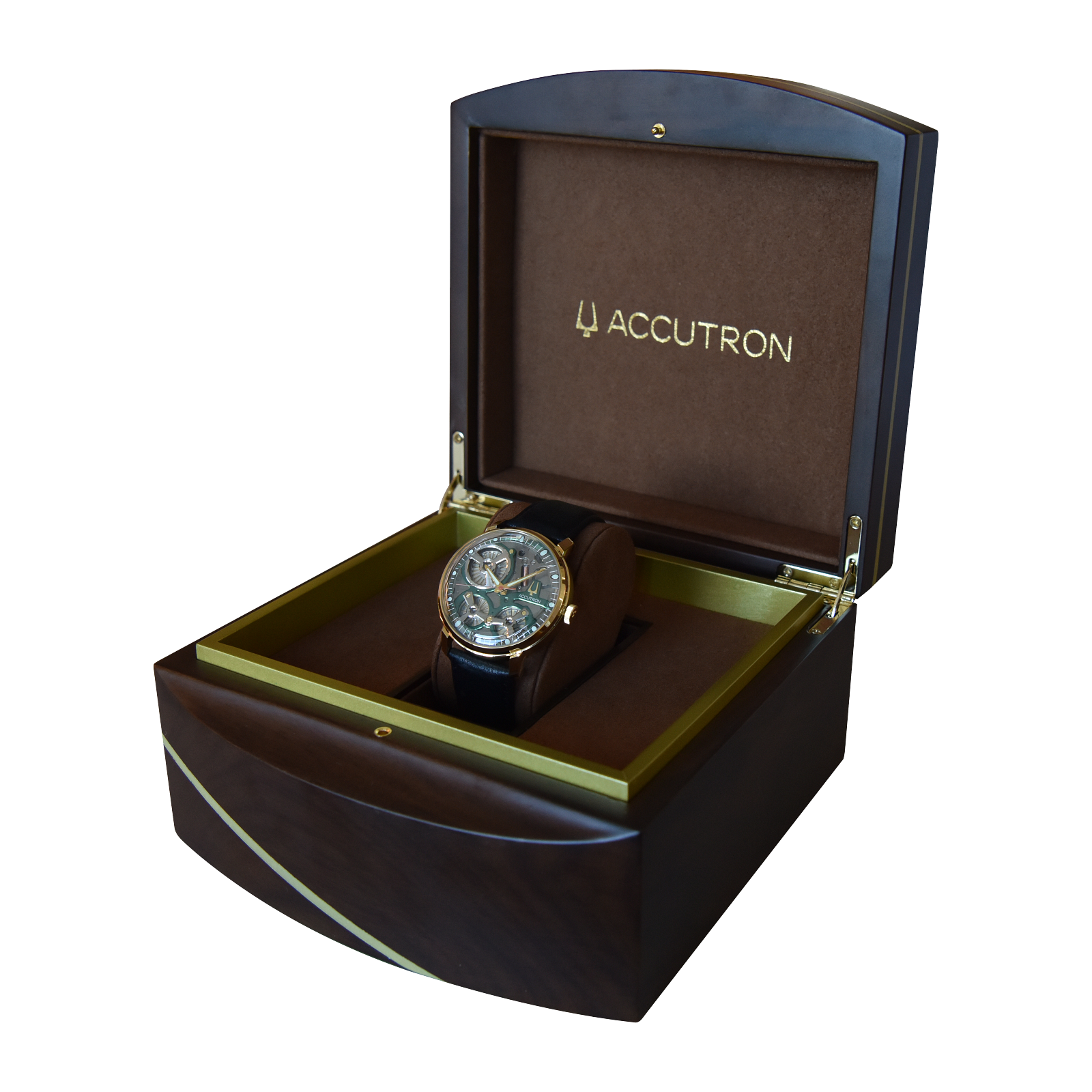 Accutron Stainless Steel Legacy Unisex Watch 2ES7A001