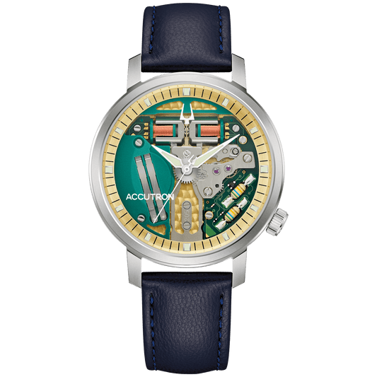 Accutron Tunning Fork Spaceview 314 26A213 Watch 26A213