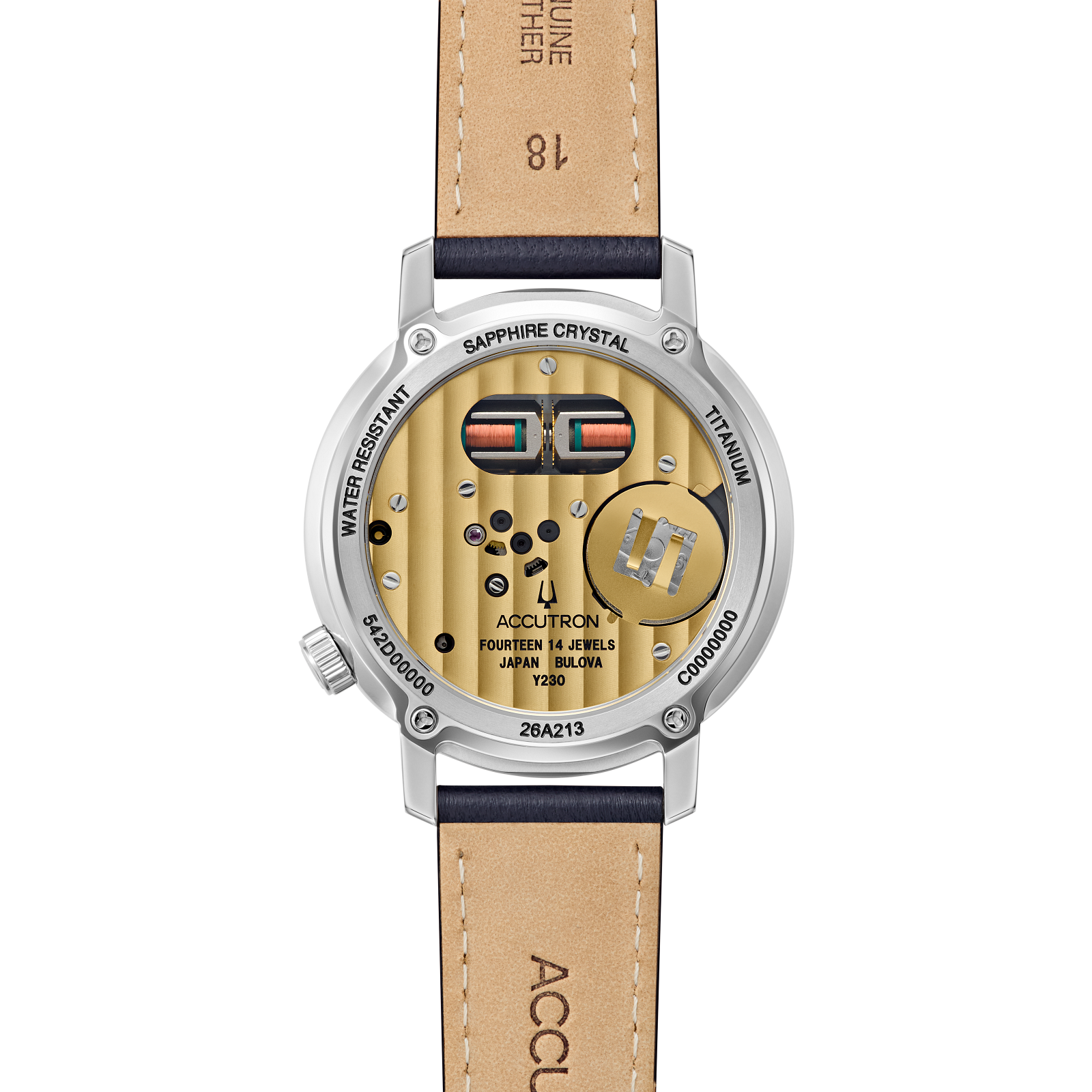 Accutron Tunning Fork Spaceview 314 26A213 Watch 26A213