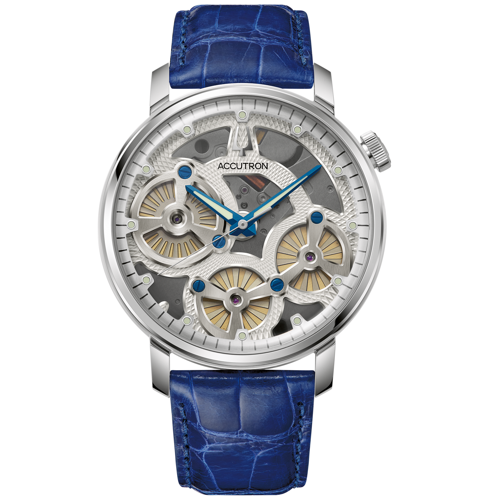 Accutron Stainless Steel Astronaut Mens Watch 26A209