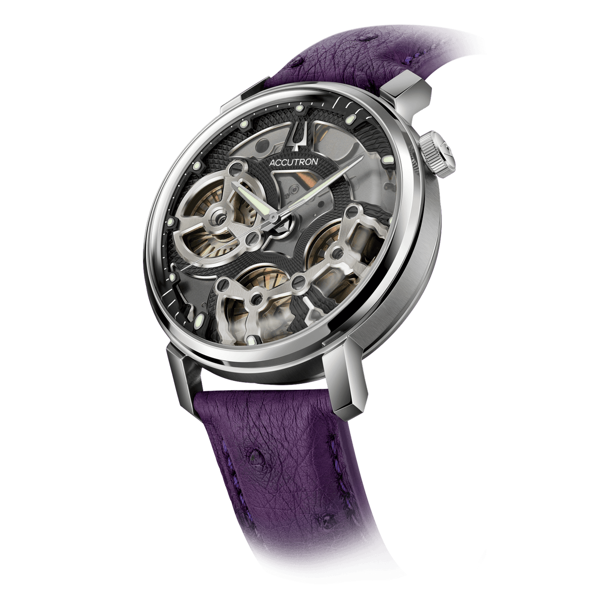 Accutron Stainless Steel Electrostatic Mens Watch 26A210LK
