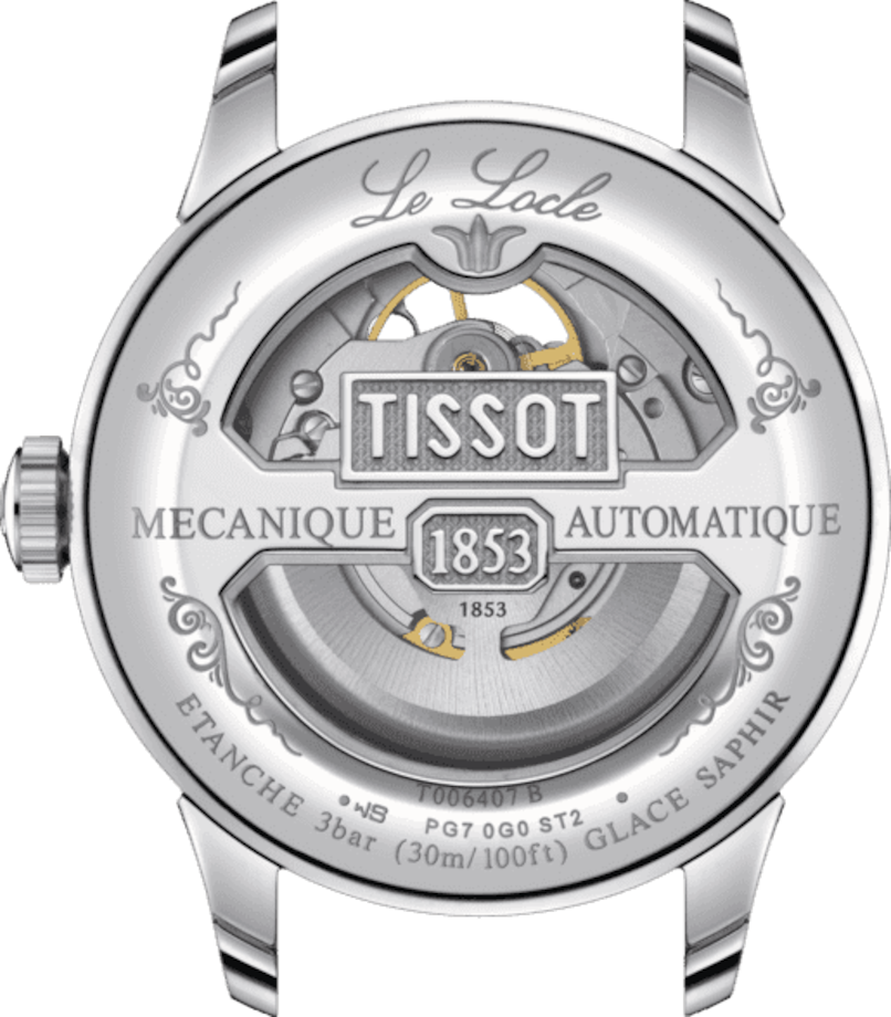 Tissot Le Locle Powermatic 80 Open Heart - T006.407.11.033.02